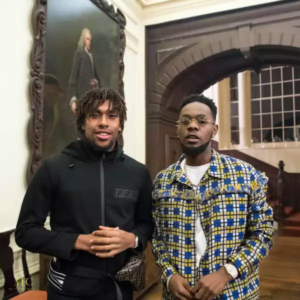 "Game Changers": Patoranking And Alex Iwobi Hang Out Together